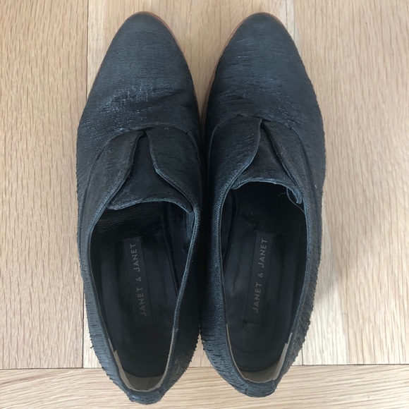 Black Loafers by Janet and Janet - Picture 3 of 6